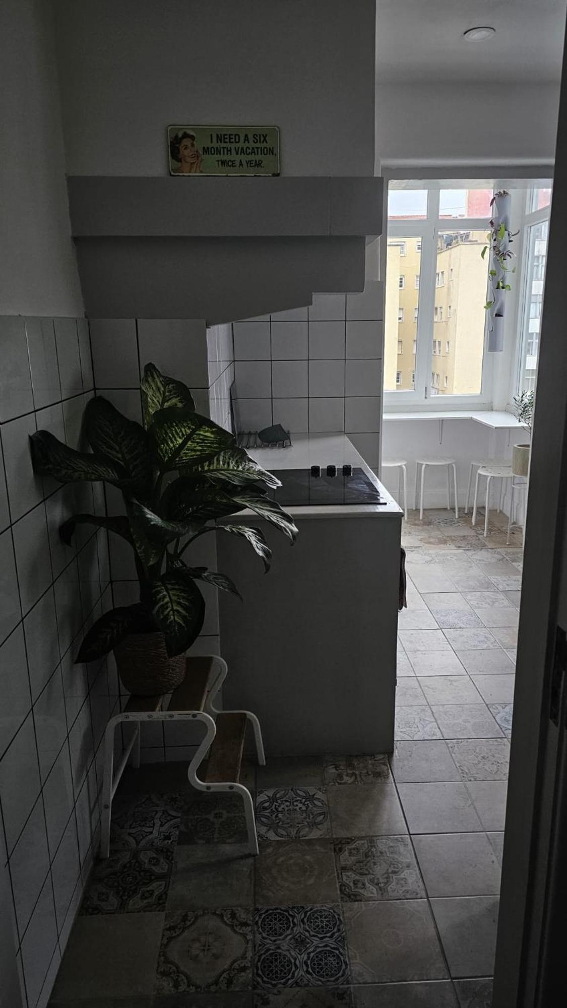 Habitacion Privada Para 3 Grande Con Balcon Lisboa Exterior foto
